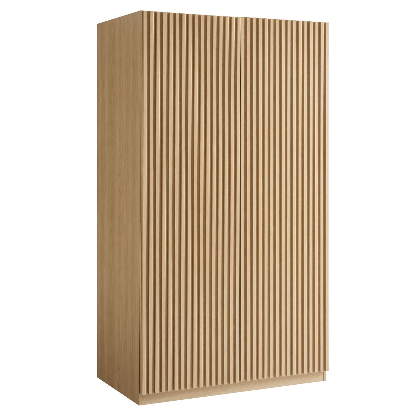 Modway Furniture Render 2-Door Wardrobe Closet - MOD-7182-WAL