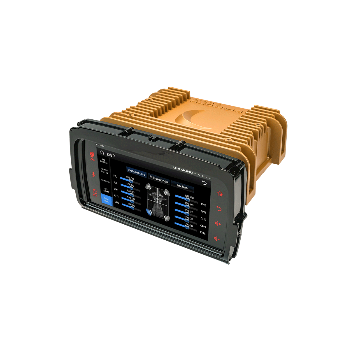 Diamond Audio 2014-2023 Plug N-Play Digital Media Receiver for Harley Davidson Touring Motorcycles - MSHD14