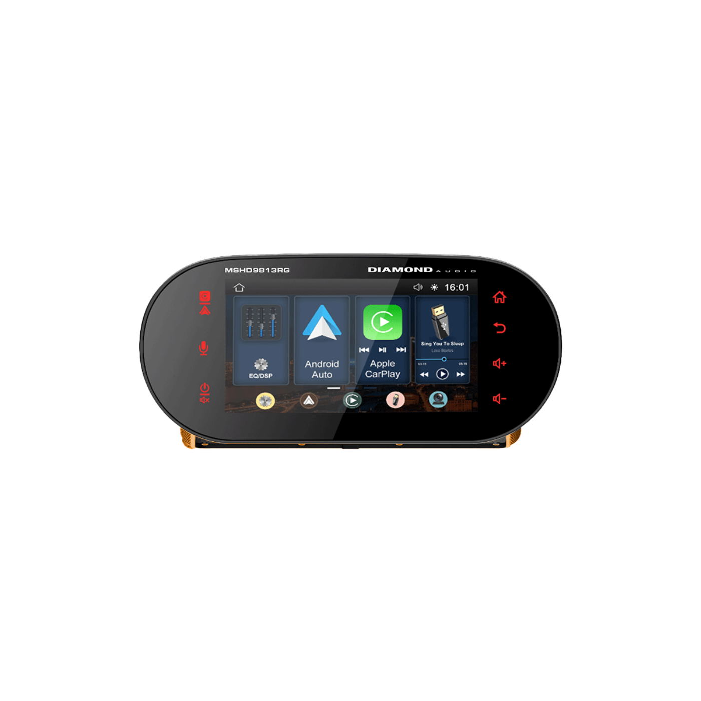 Diamond Audio 1998-2013 Plug N-Play Digital Media Receiver for Harley Davidson Road Glide - MSHD9813RG