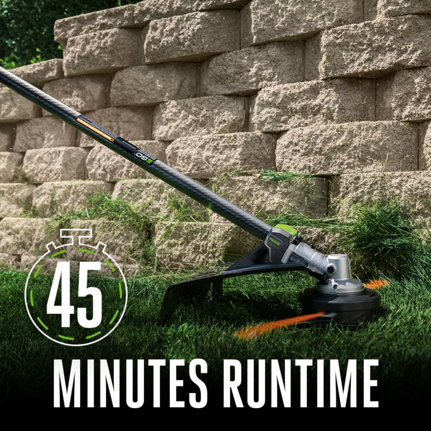 EGO Power+ Multi-Head 16" String Trimmer With POWERLOAD technology, 4Ah Battery and Charger - MST1603