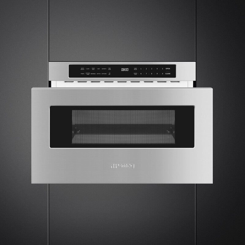 Smeg Microwave oven Stainless Steel and Glass - MWD24XU