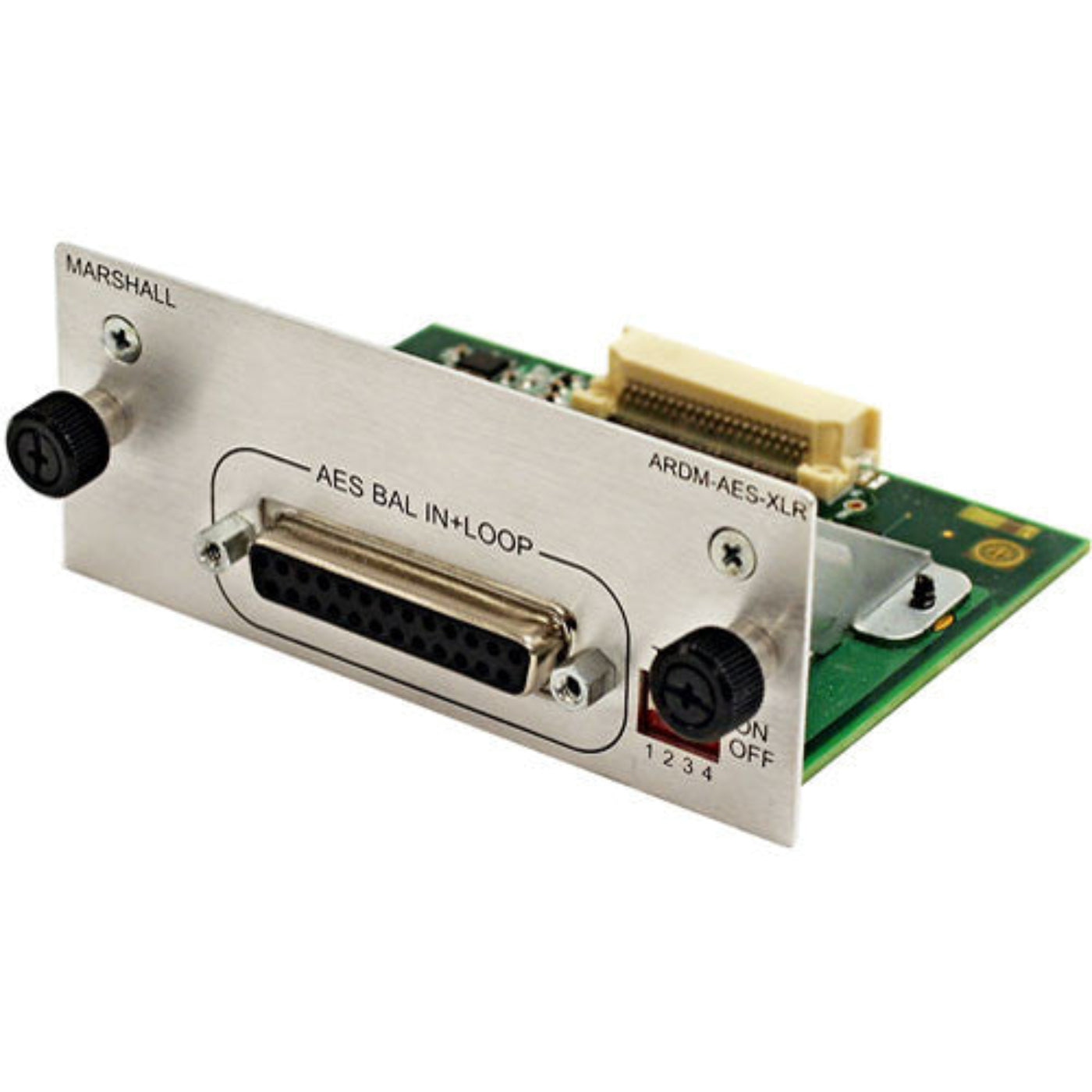 Marshall Electronics Input Module for AR-DM2-L Audio Monitor - ARDMAESXLR