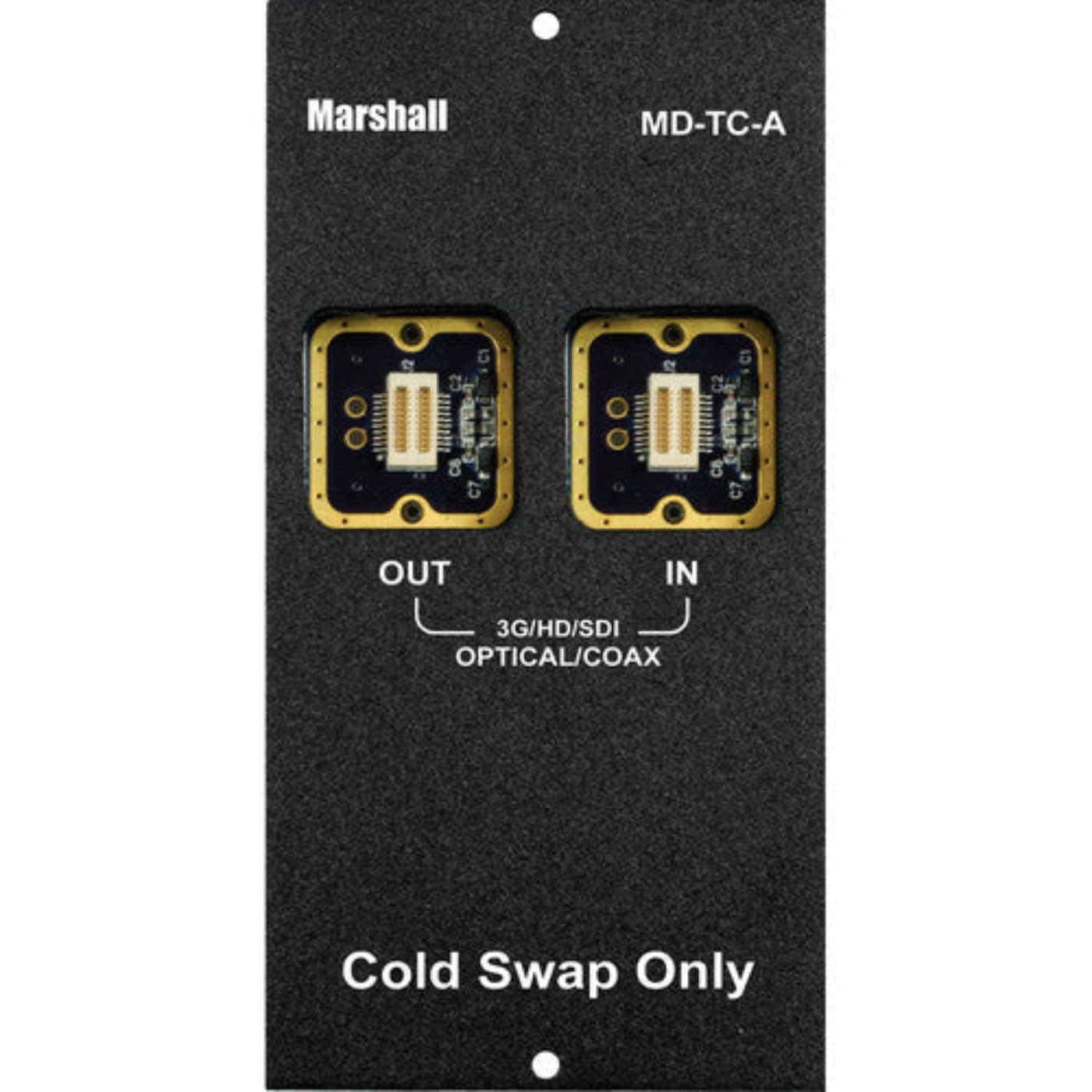 Marshall Electronics TeleCube Fiber Optic Input / Output Base Module - MDTCA