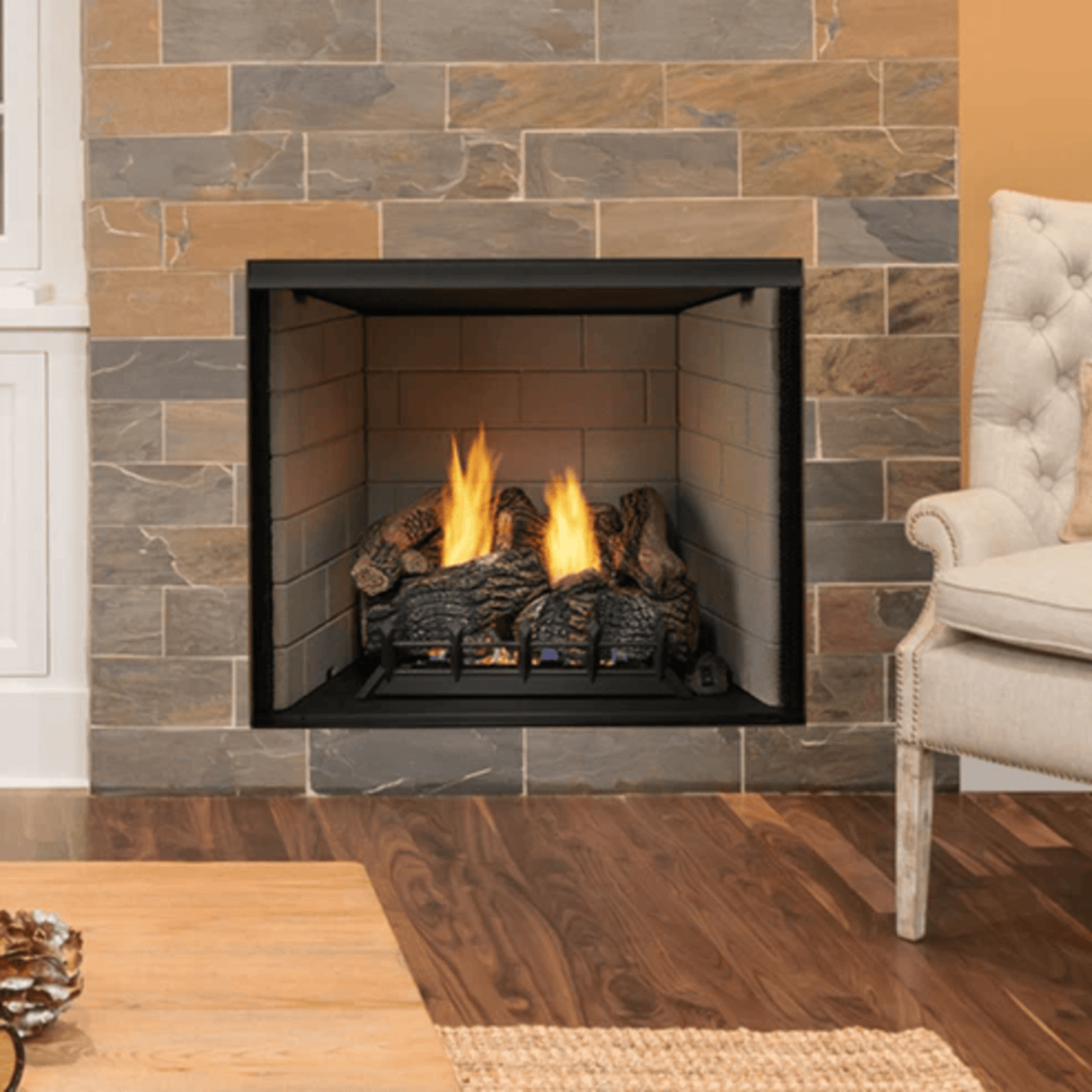 Monessen Exacta 36 Inch Vent Free Circulating Clean Face Firebox