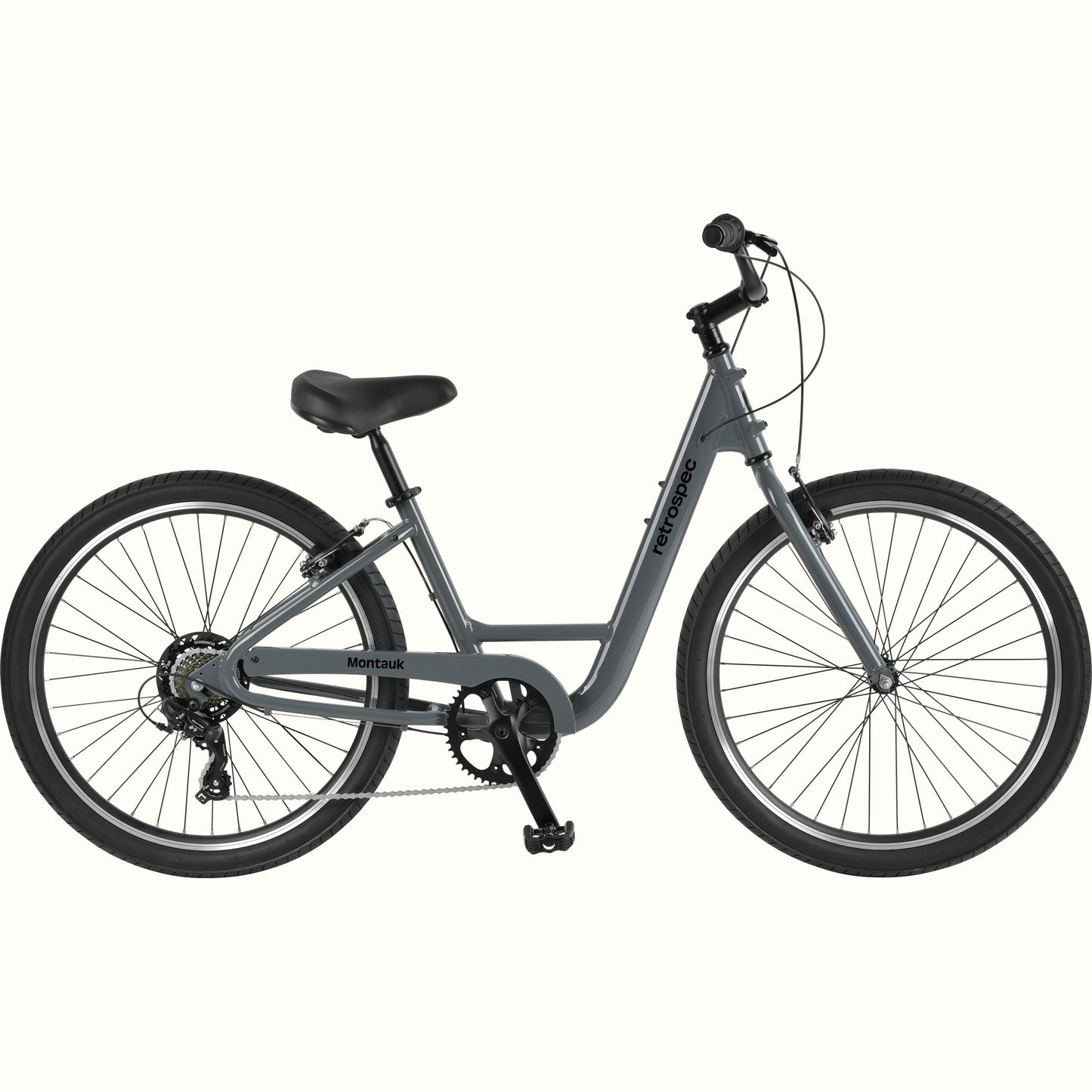 Retrospec Montauk 26" Comfort Cruiser Bike - Step Through 7 Speed - 6839