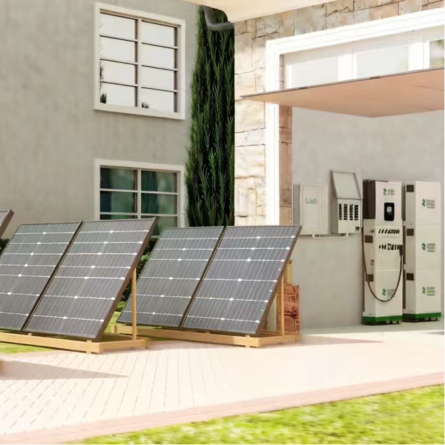 Nature's Generator MyGrid 10K Solar and Wind Generator for Home - NGMGTNAUWA