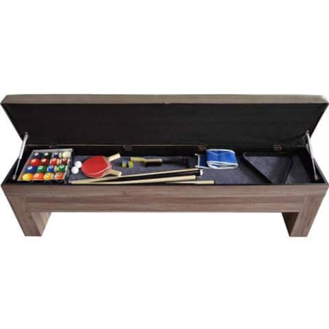 Hathaway Newport 7ft Multi Game Table with Top & Benches - BG2535P