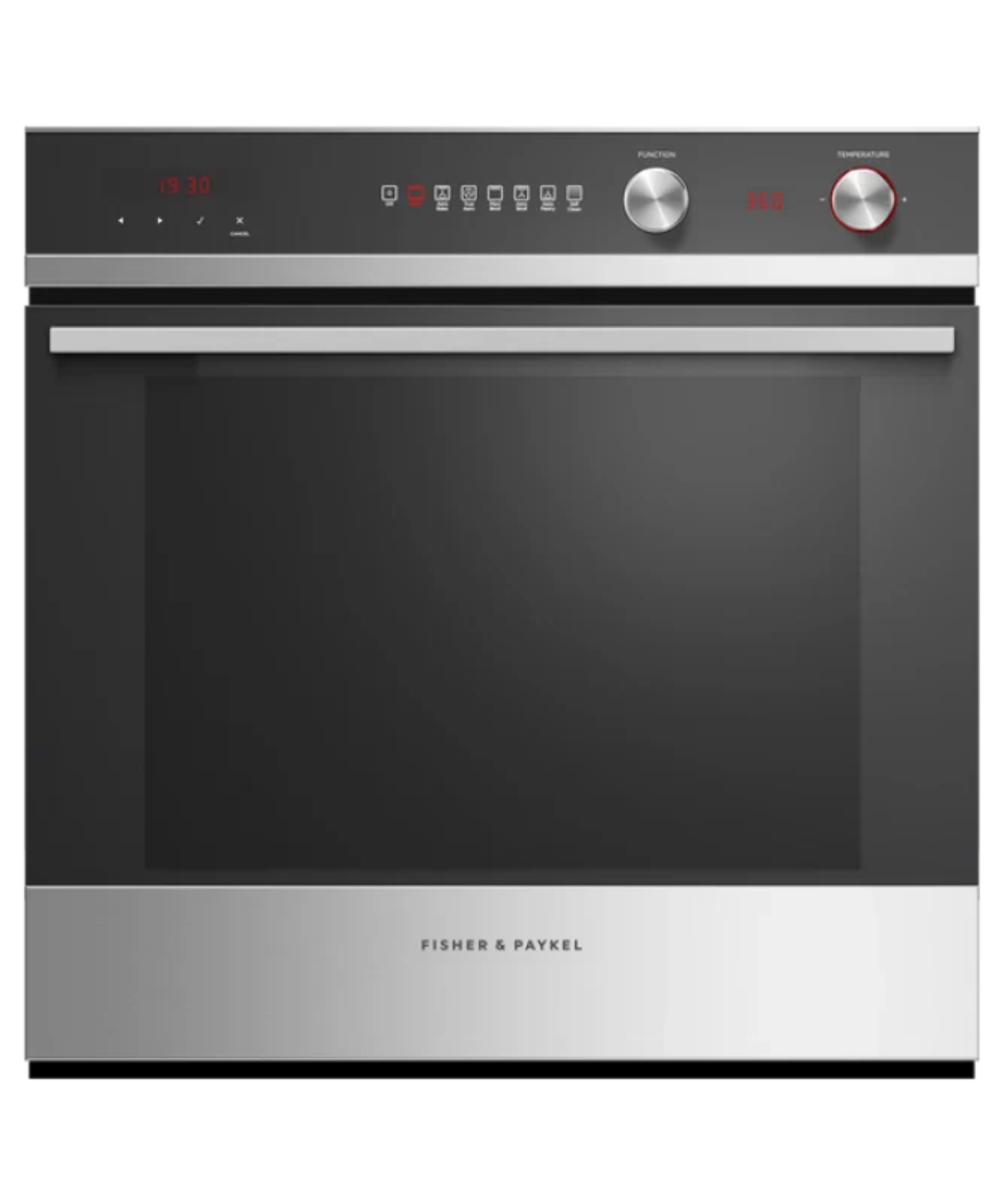 Fisher Paykel 24" Series 5 Contemporary Self-Cleaning Oven, 7 Function Stainless Steel - OB24SCD7PX1