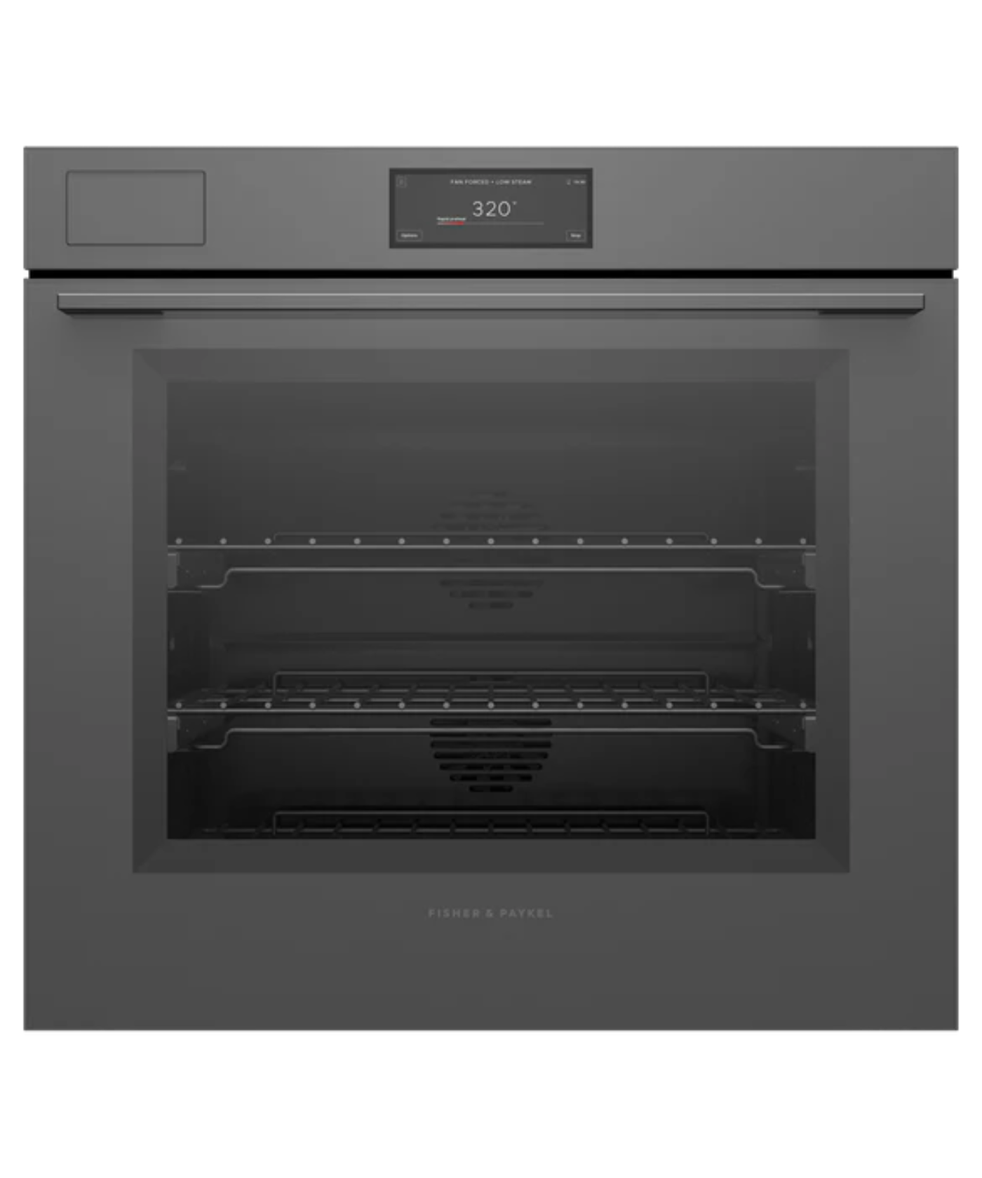 Fisher Paykel 30" Series 11 Minimal Self-Cleaning Steam Assist Oven Gray - OB30SMPSUG3