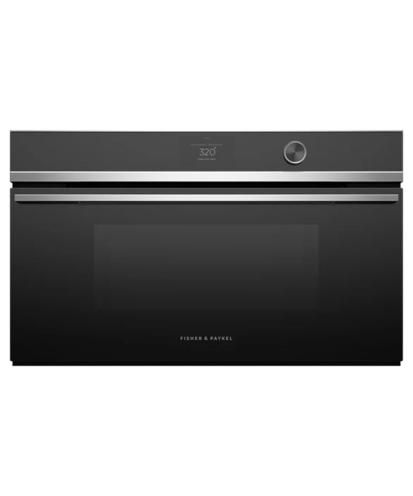 Fisher Paykel 30" Series 9 Contemporary Compact Convection-Speed Oven Stainless Steel - OM30NDTDX1