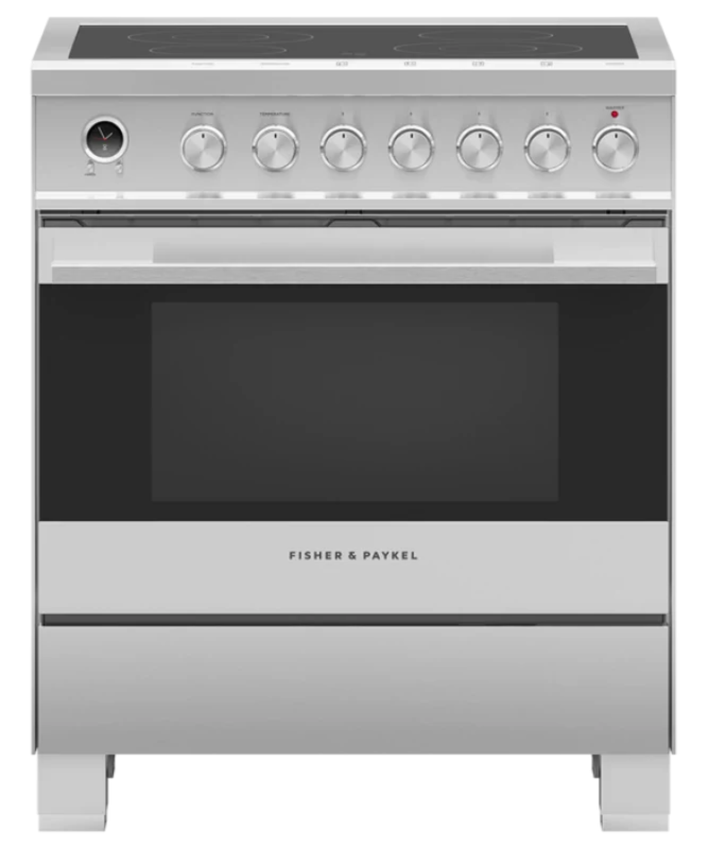 Fisher Paykel 30" Series 7 4 Element Electric Range, Ceramic Radiant Stainless Steel - OR30SDE6X1