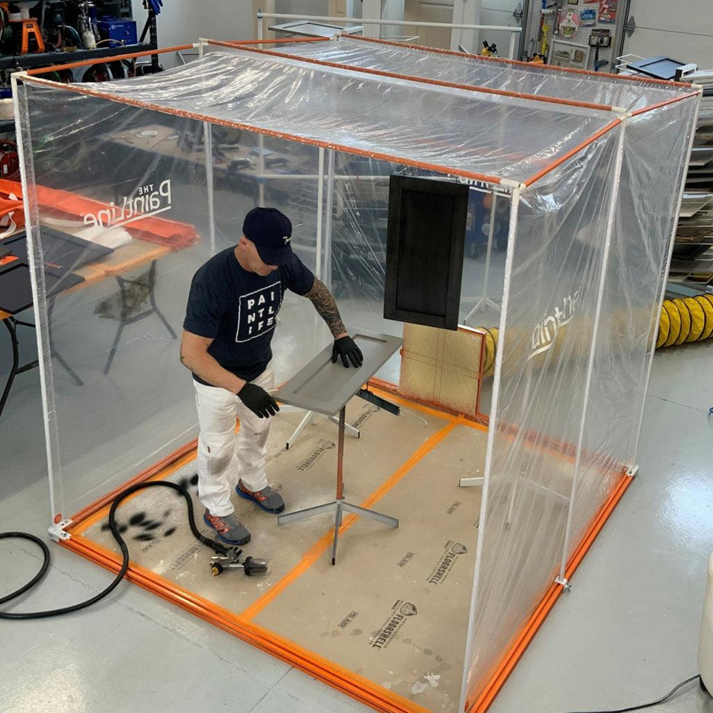 PaintLine Portable Jobsite Spray Booth (PJSB) - PJSB-1