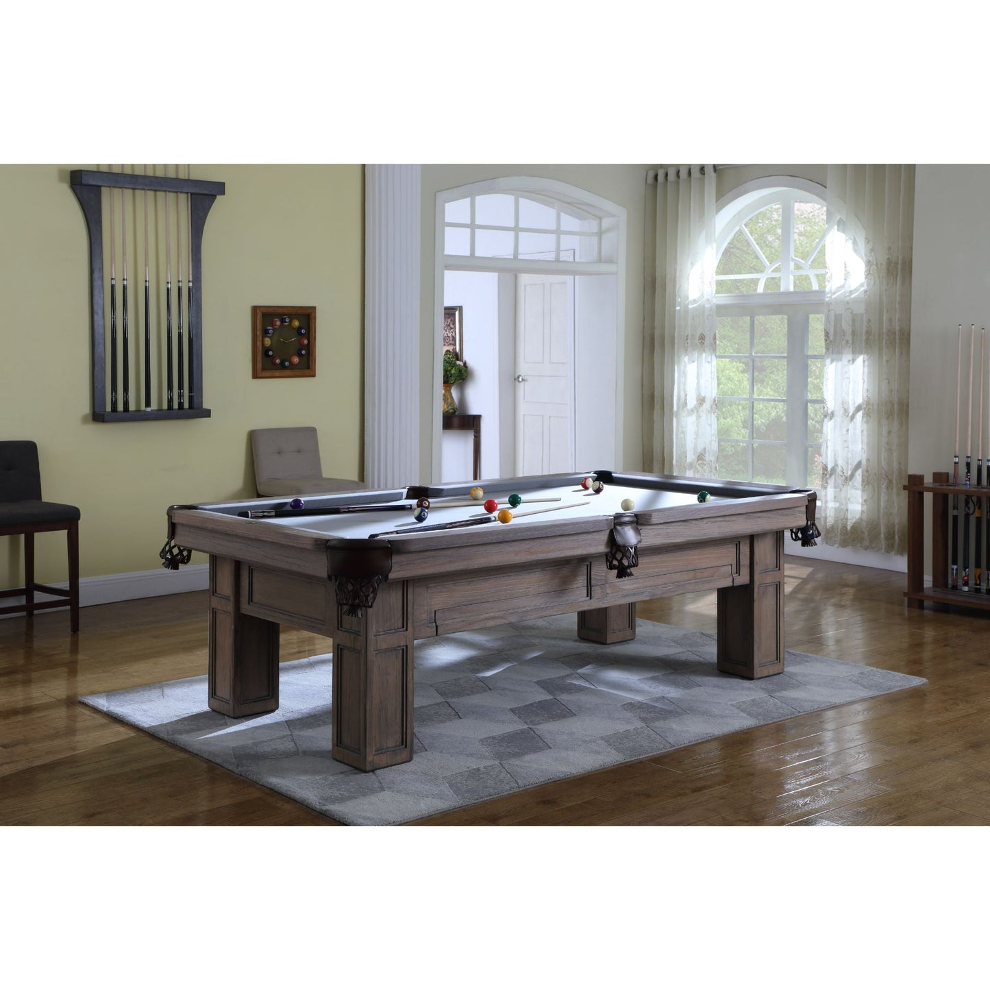 Playcraft Cooper Creek 8' Slate Pool Table - PTCOORVR08