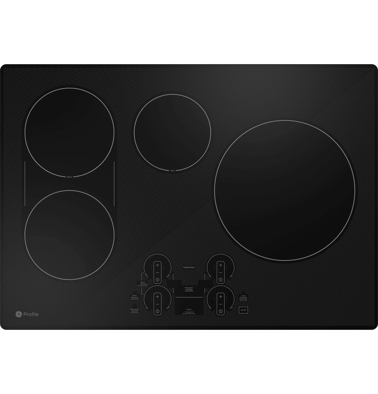 GE Appliances 30" Built-In Touch Control Induction Cooktop Black - PHP9030DTBB