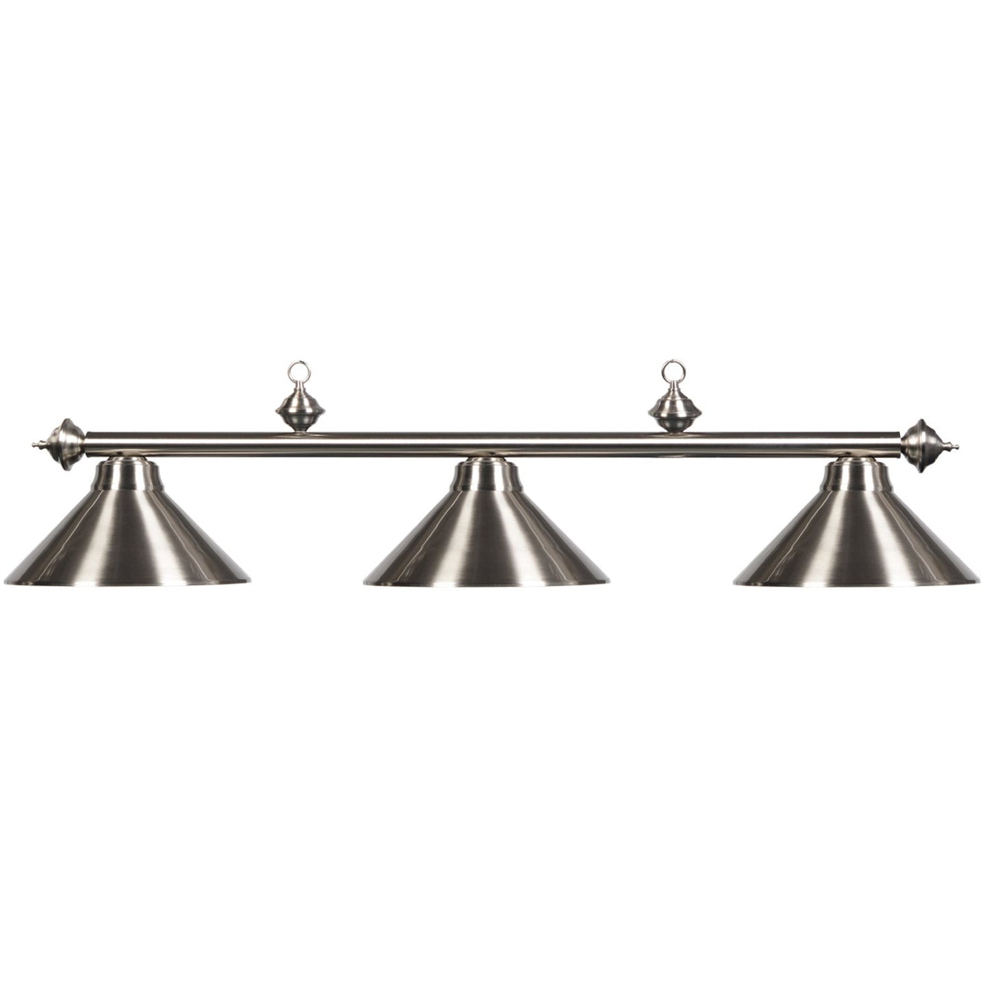RAM Game Room 54" 3LT Billiard Light-Stainless PR54 ST