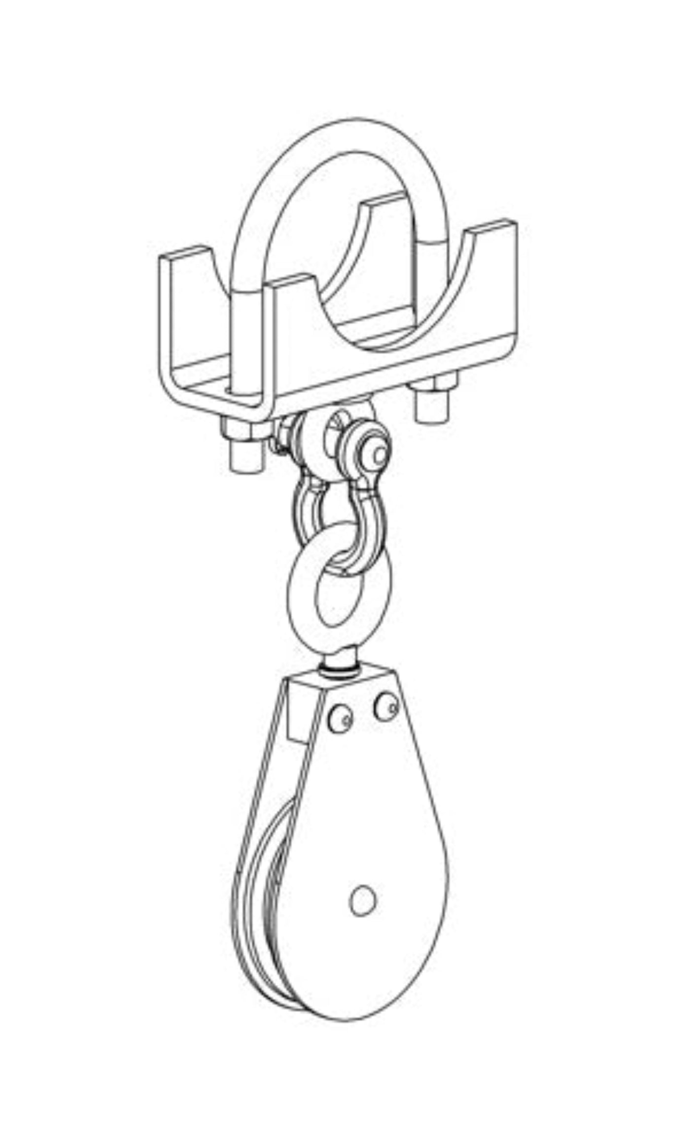 Spalding Pulley Assembly - PAIR - 301-063