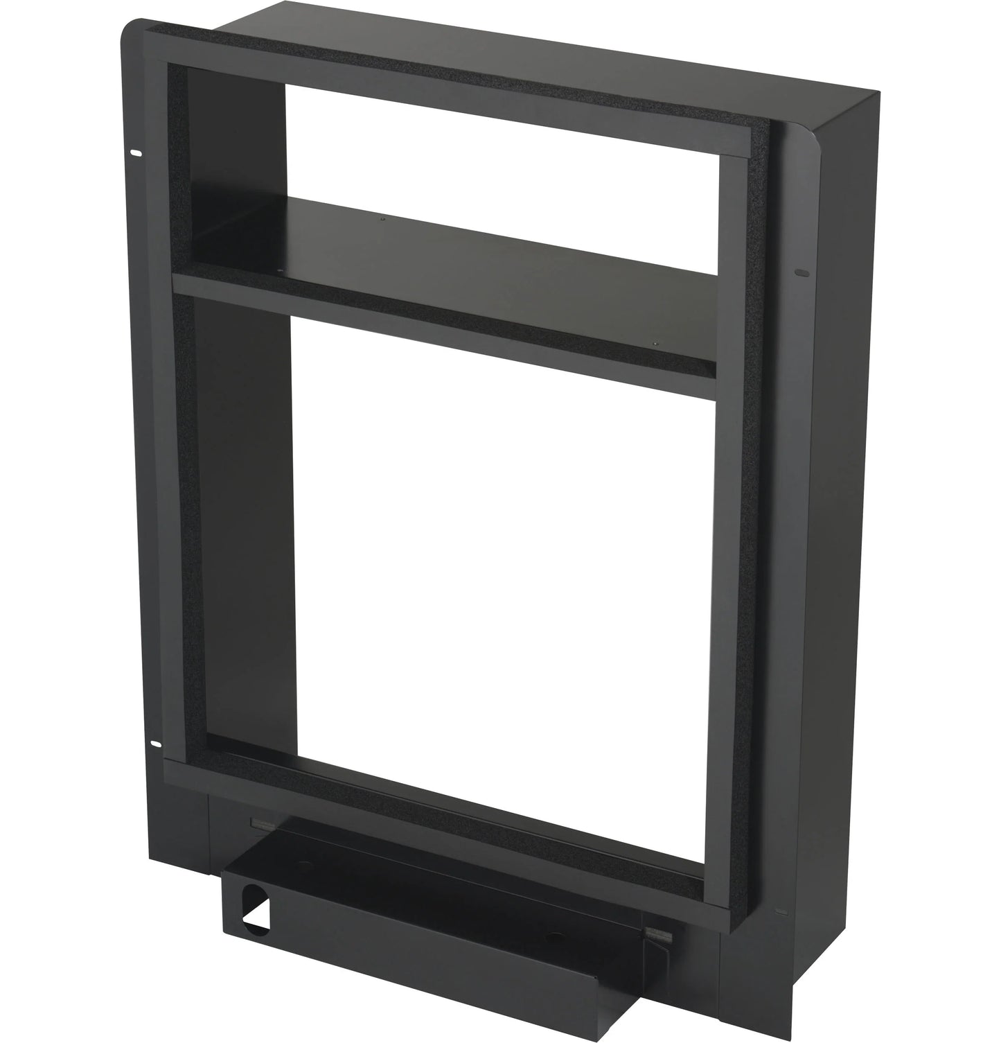GE Appliances Telescopic Wall Plenum (for wall thicknesses 5” to 9”) Black - RAVWPT9