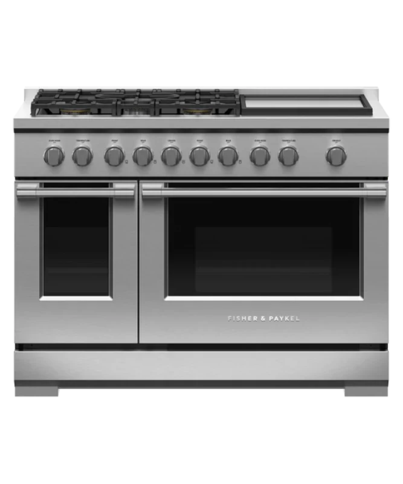 Fisher Paykel Gas Range, 48", 5 Burners with Griddle, LPG Other - RGV3485GDL