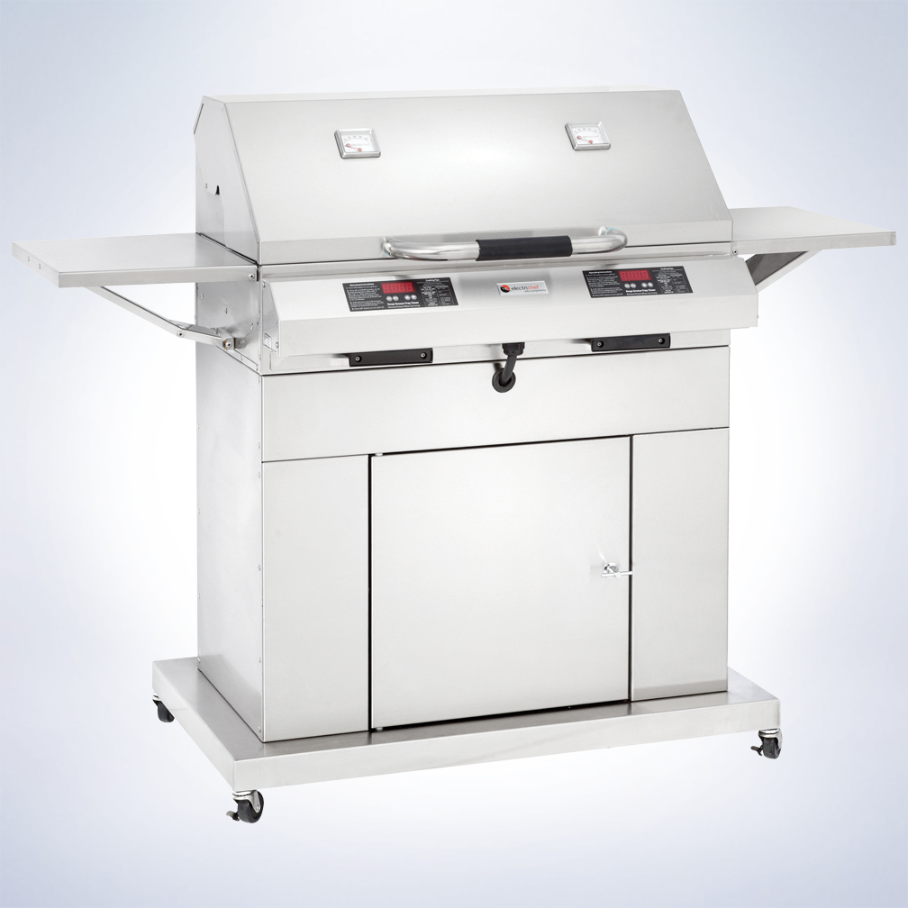 Ruby 32″ Dual Closed-Base Outdoor Electric Grill