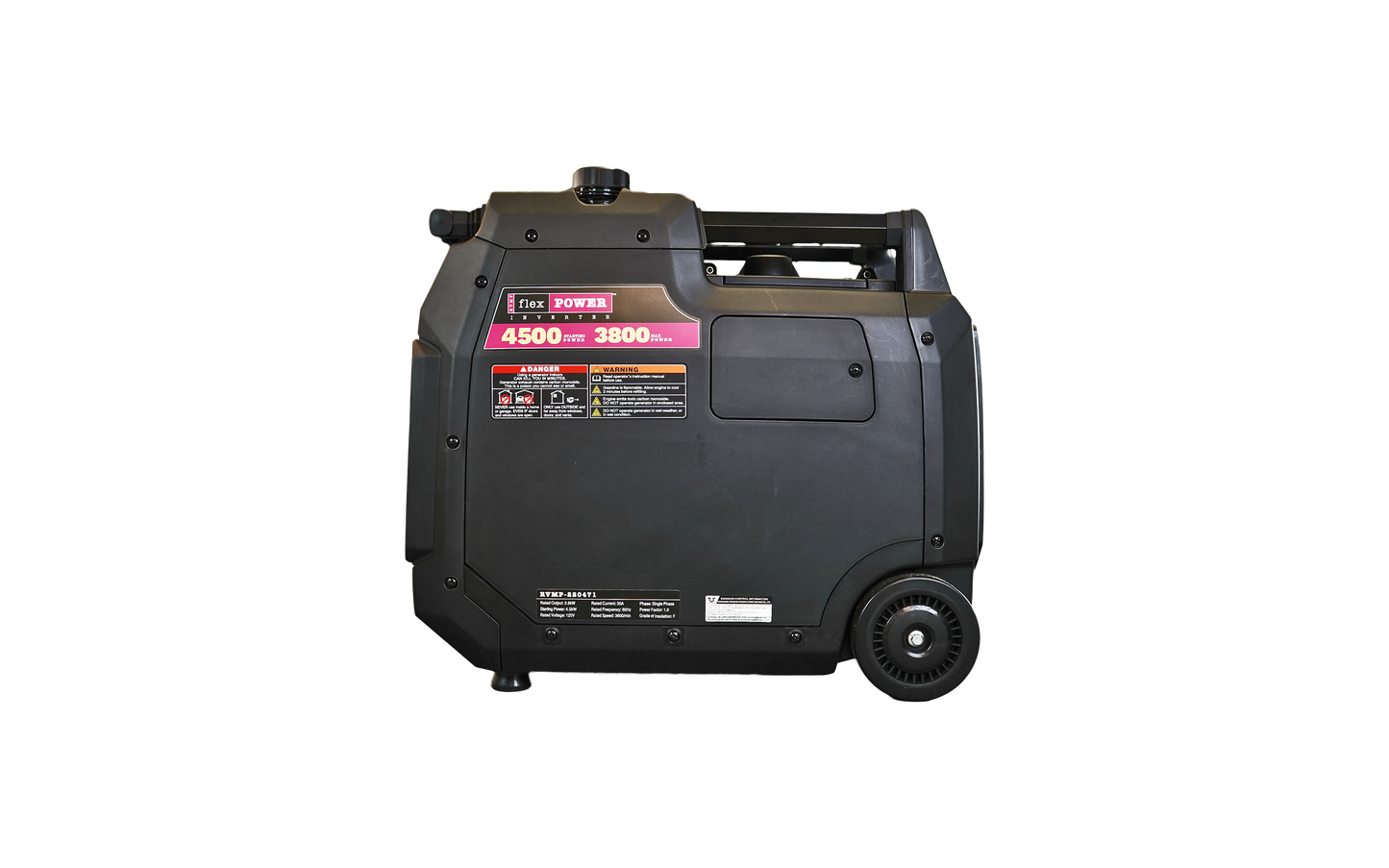 RVMP Flex Power 4500ies | 4500 Watt Silent Inverter Portable Generator with Easy Start But - 220471ton