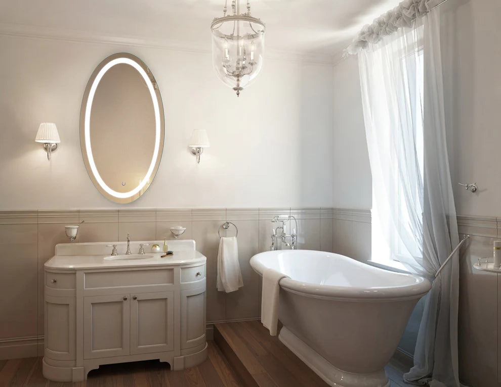 ICON 24 X 42 LED OVAL Mirror with Defogger
