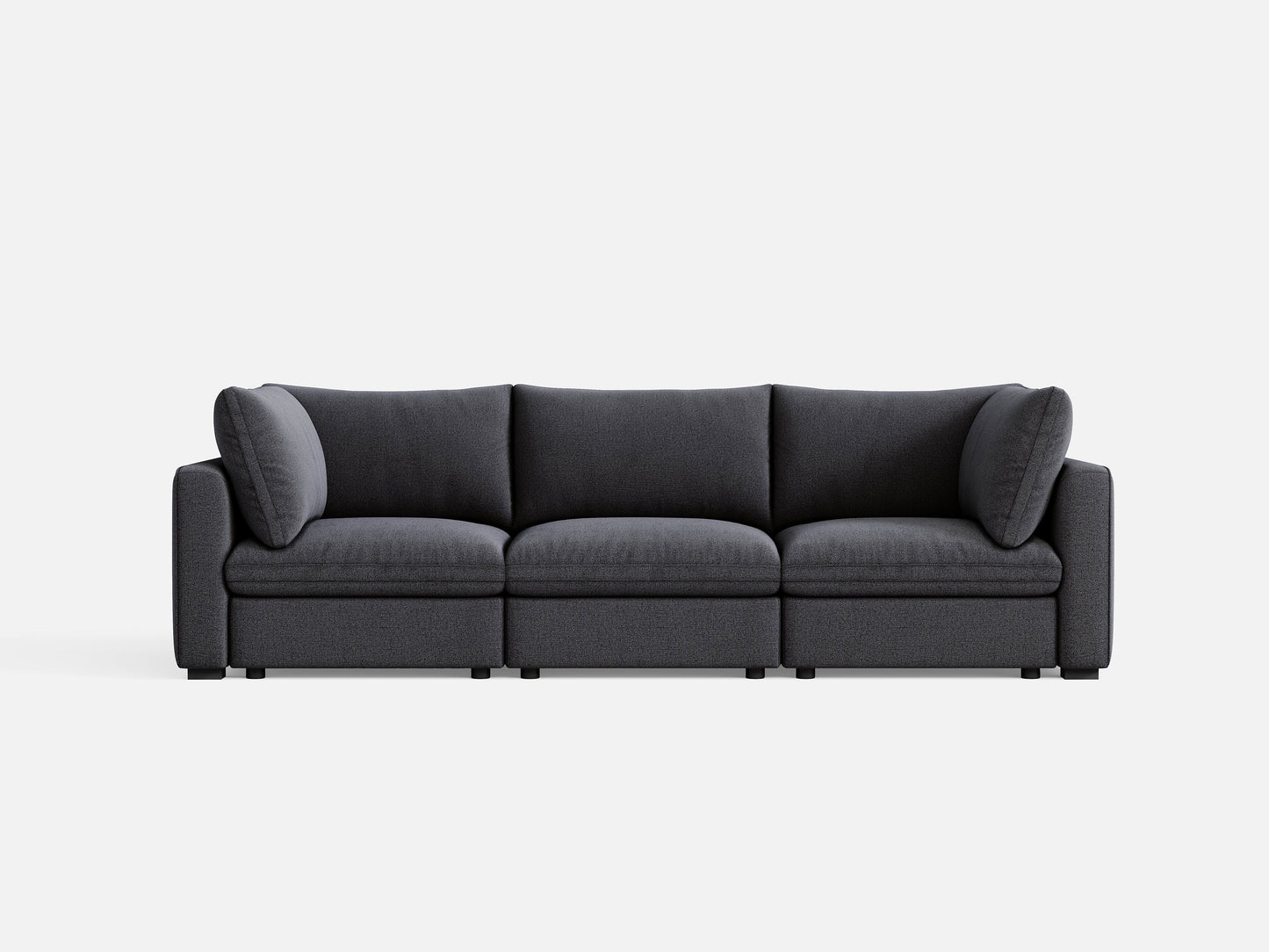 LINSY HOME RUBIK V 3 Seats Couch - S500-01X-3020-1-US-SPF-Sofa-0