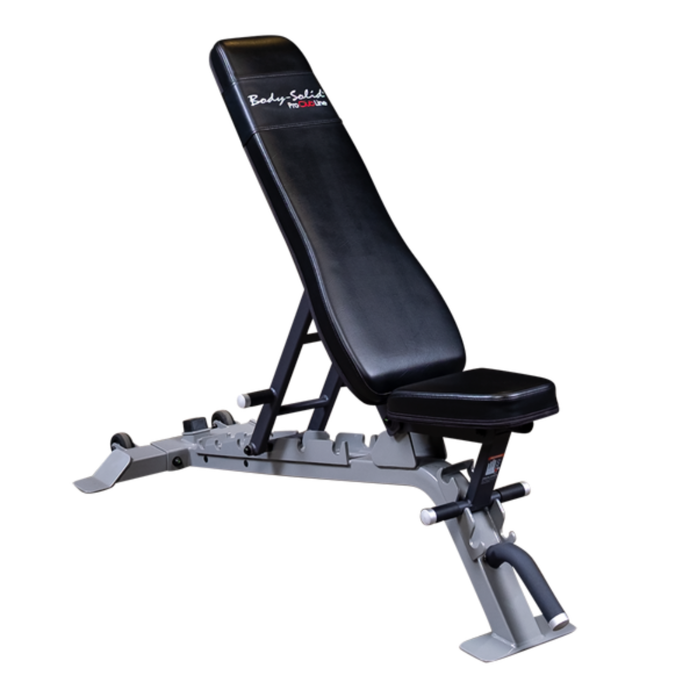 Adam Equipment Body Solid ProClub Line Flat, Incline Bench, Silver - SFID325