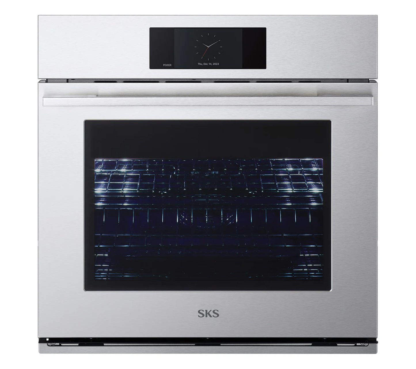 Signature Kitchen Suite SKSSV3011MT 30-inch Transitional Series Single Wall Oven Stainless Steel - SKSSV3011MT