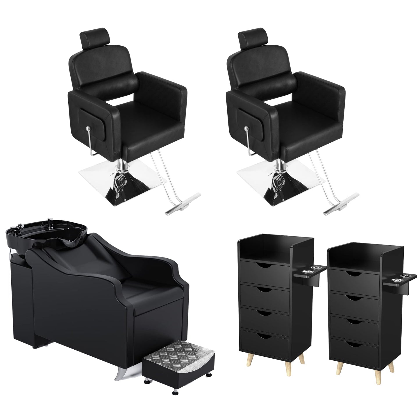 OmySalon 2 Operator Classic Salon Package Black - SP1-2B