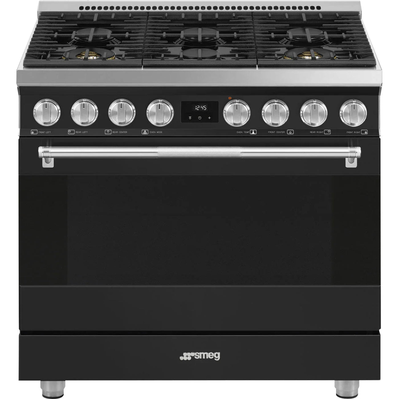 Smeg Range with Gas Hob 36" Aesthetic Anthracite - SPR36UGGAN