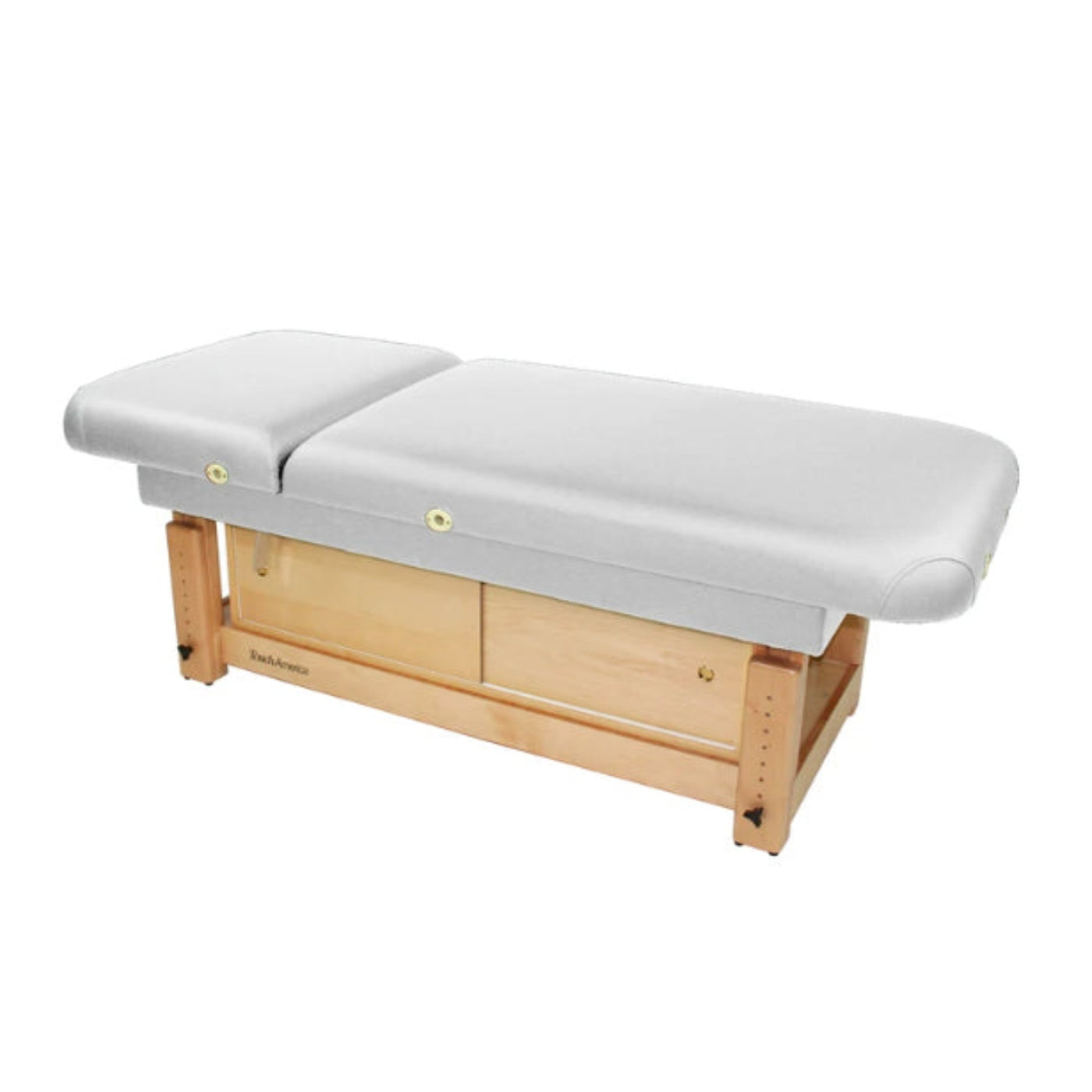 Touch America Face & Body Stationary Treatment Table with Hardwood Cabinet (11520 + 41015-00) - 11520-07