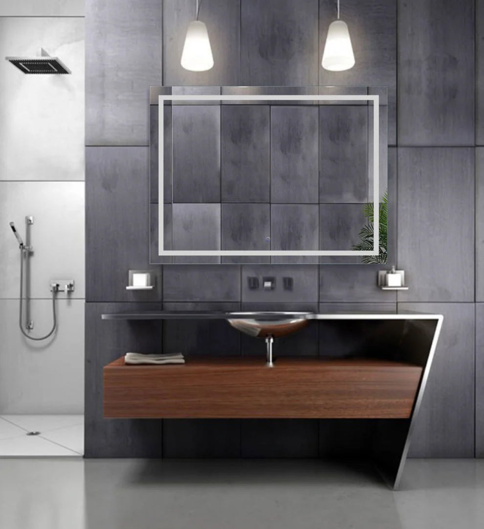 ICON 48 X 36 LED Rectangular Mirror with Defogger