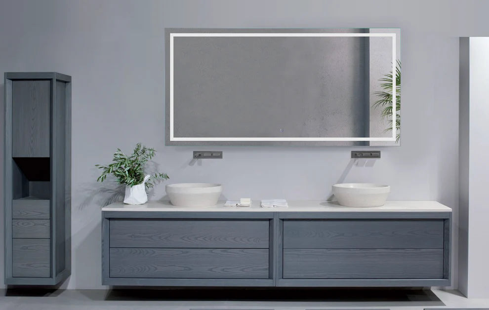 ICON 72 X 36 LED Rectangular Mirror with Defogger