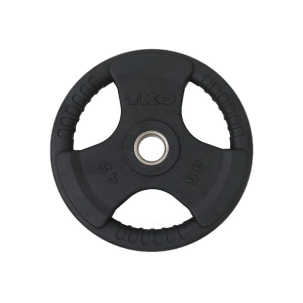 TKO PVC Olympic Tri Grip Plate Sets - 802OP