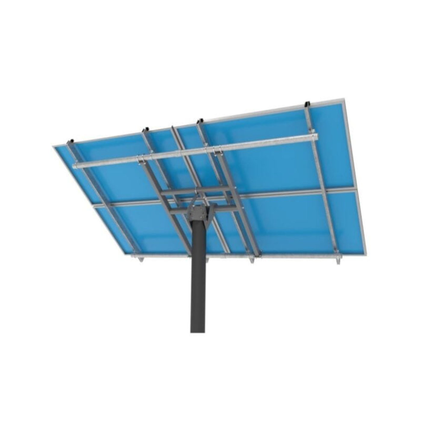Tamarack Solar Four Module High Wind and Snow Top of Pole Mount - TTP-A-4HW-93