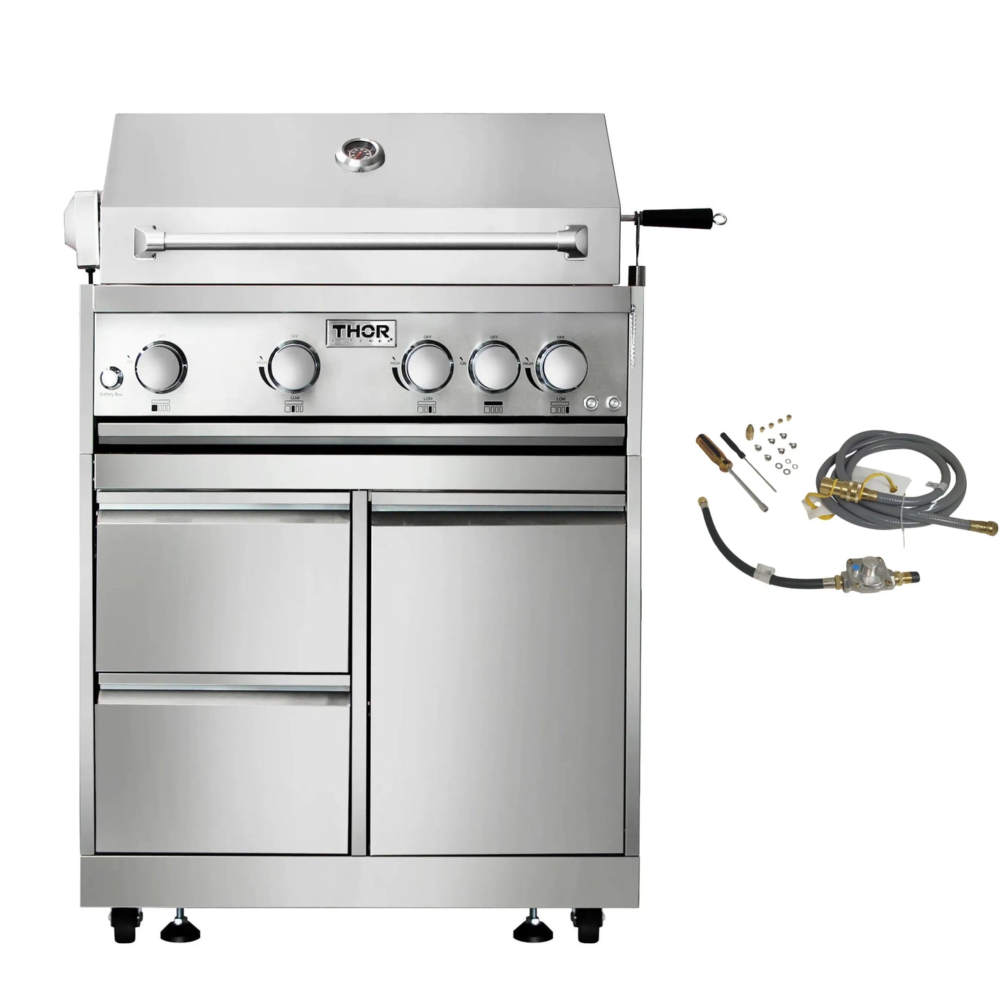 Thor Kitchen 32-Inch Liquid Propane Freestanding Grill - AP2-MK-LP