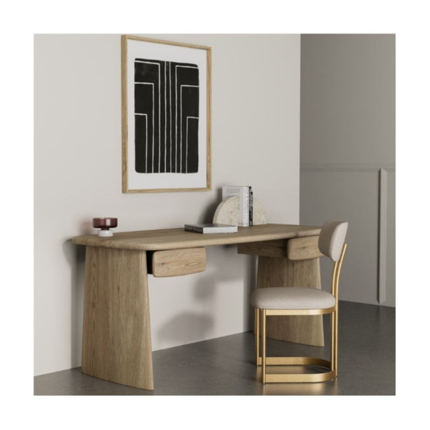 Union Home Shay Chair - White - DIN00070