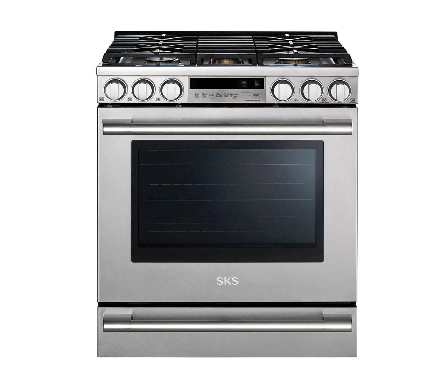 Signature Kitchen Suite SKS UPSG3014ST 30-inch Gas Slide-in Oven Range Stainless Steel - UPSG3014ST