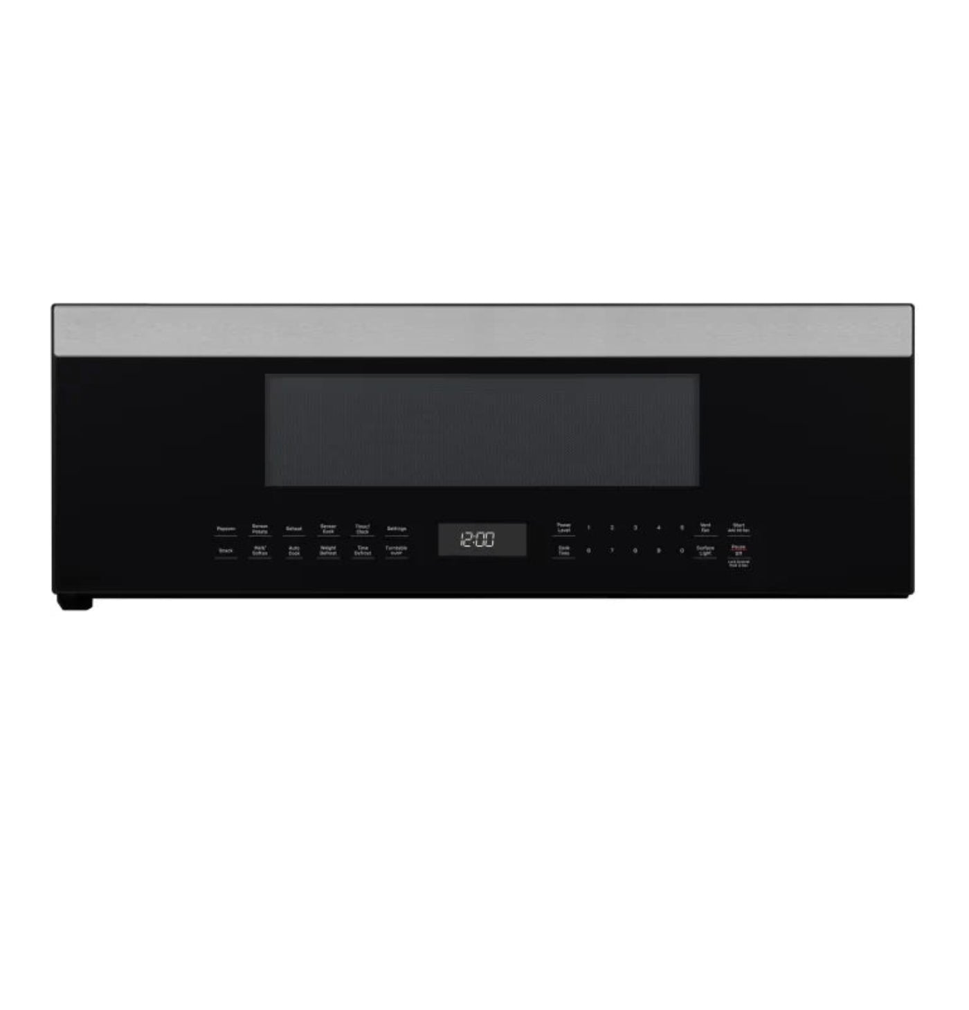 GE Appliances 1.2 Cu. Ft. Over-the-range Low Profile Sensor Microwave Oven Stainless Steel - UVM9125STSS