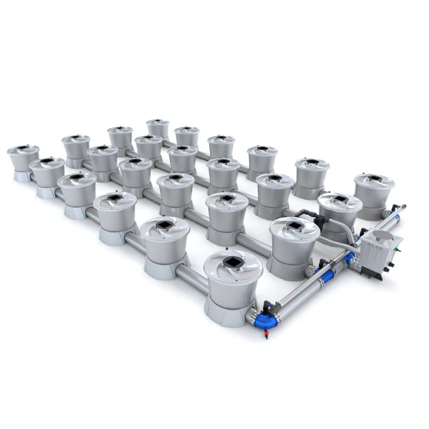 Alien Hydroponics 24 Pot (4 Row) V-System RDWC - BD100-0424