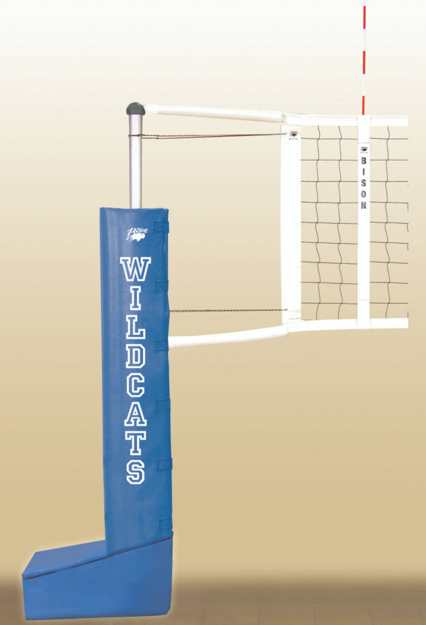 Bison Centerline Portable Competition Volleyball System - VB1000TBI