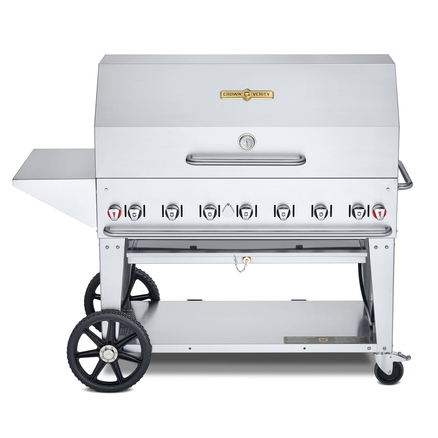 Crown Verity 48" Mobile BBQ Grill Package - Liquid Propane - CV-MCB-48PKG