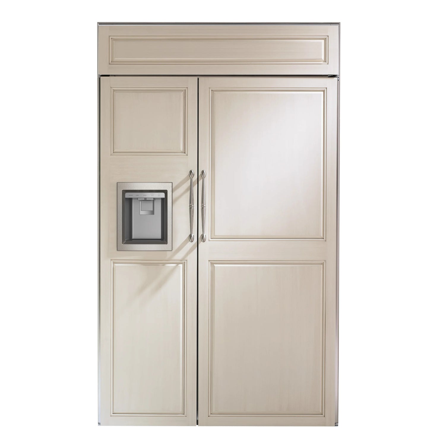 Monogram ZISB480DNII 48" Panel-Ready Built-In Side-by-Side Refrigerator with Dispenser Panel Ready - ZISB480DNII