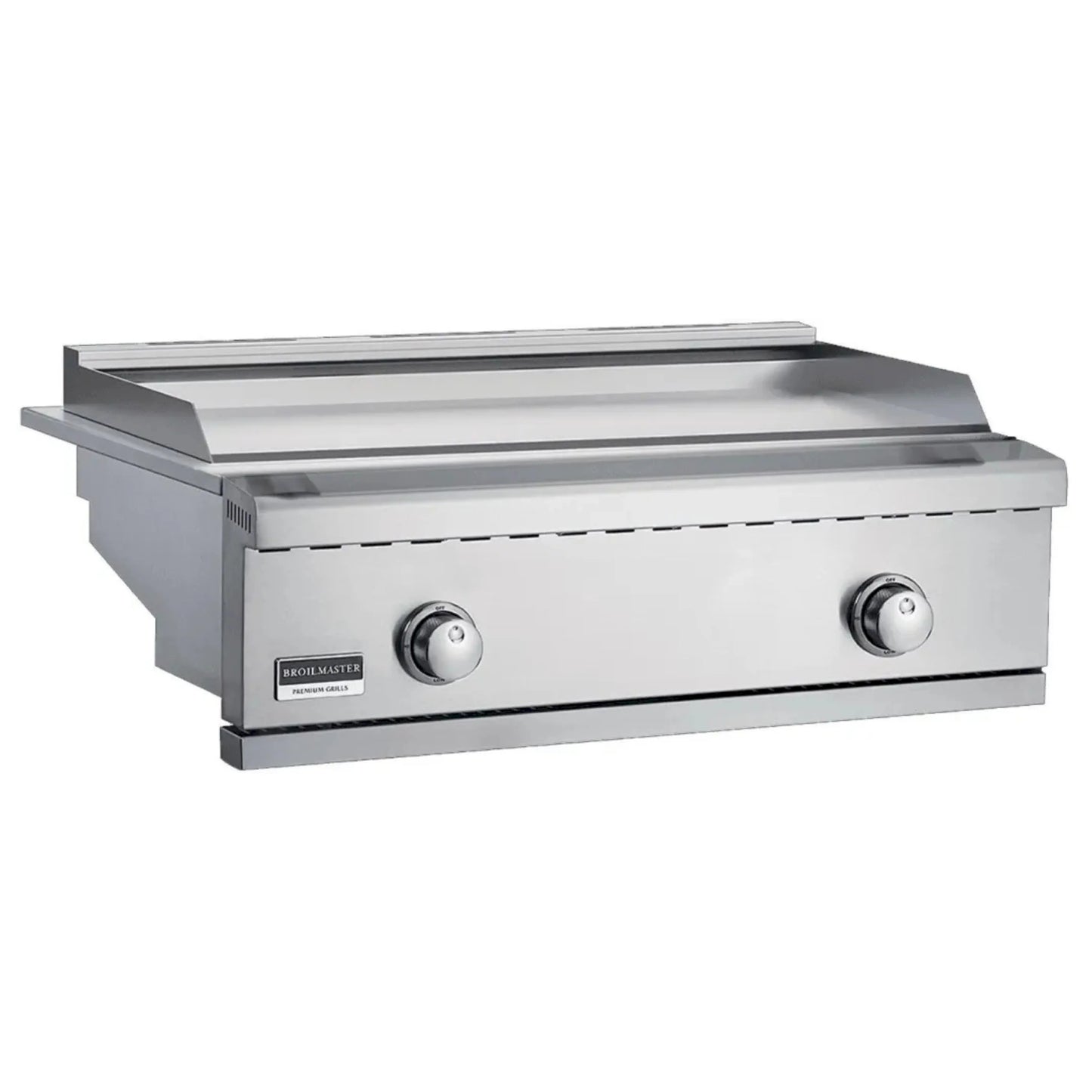 Broilmaster B-Series 32-Inch 2-Burner Premium Natural Gas Griddle in Stainless Steel - BSB322GN