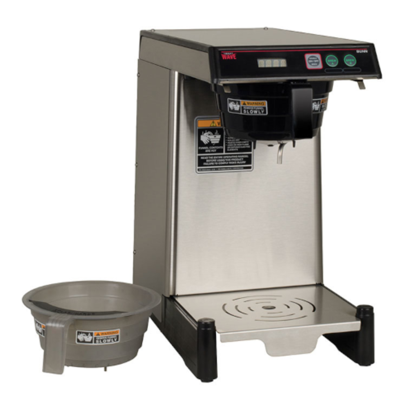 Bunn WAVE COMBO SmartWave Low Profile Wide Base Coffee/Tea Brewer - BU399000020