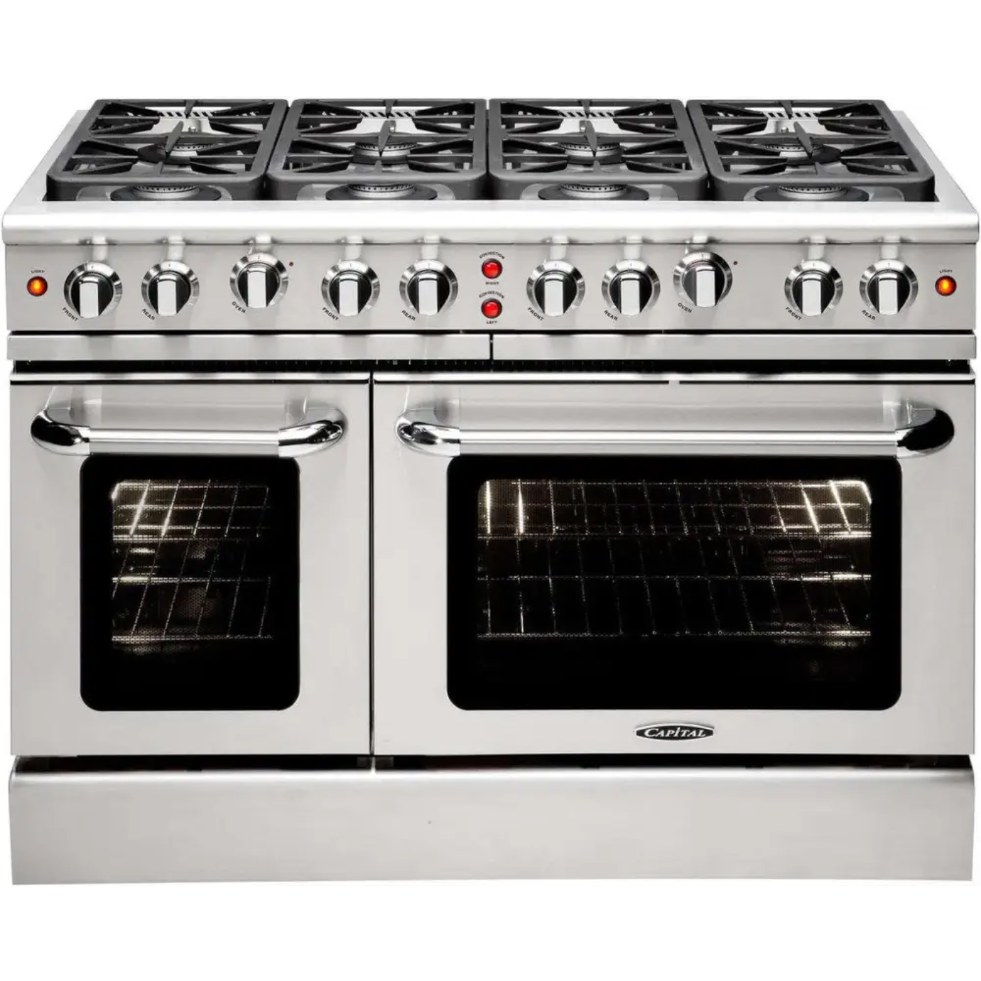 Capital 48" Precision Gas Range, 8 Sealed Burners - MCR488N