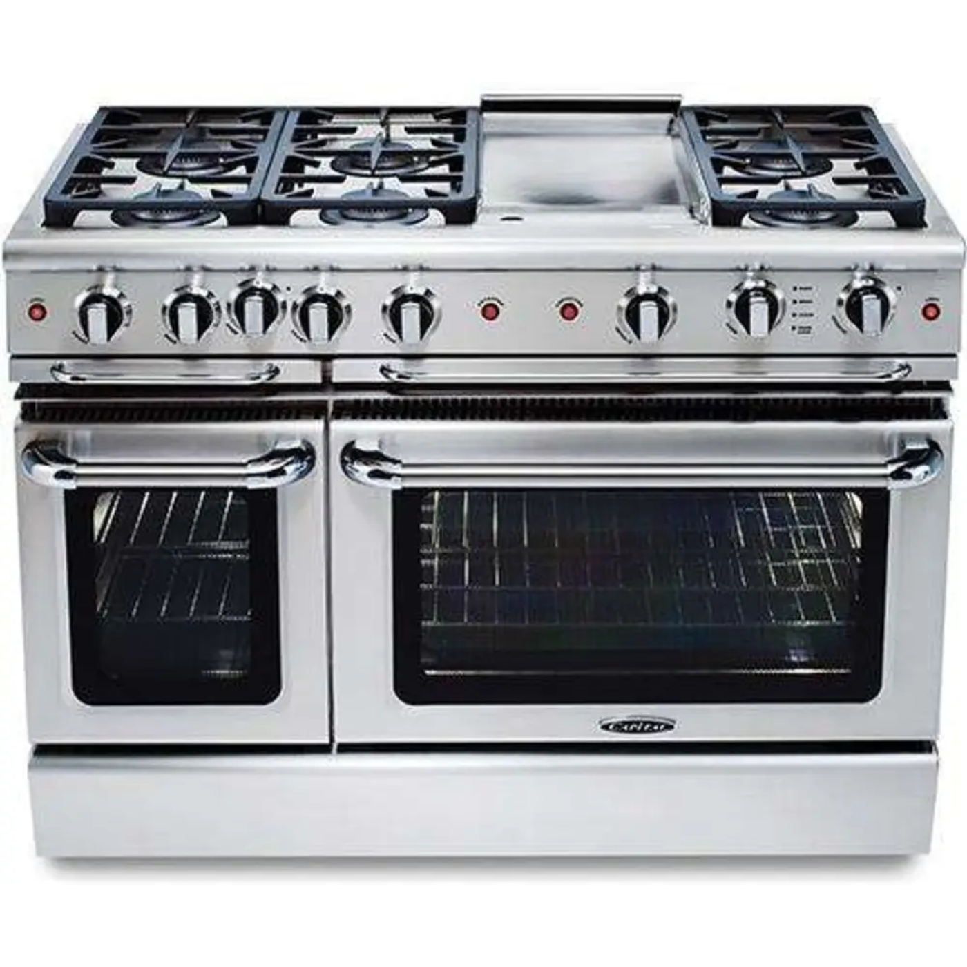 Capital 48" Precision Self Clean Gas Range, 6 Sealed Burners, Griddle - GSCR486GN