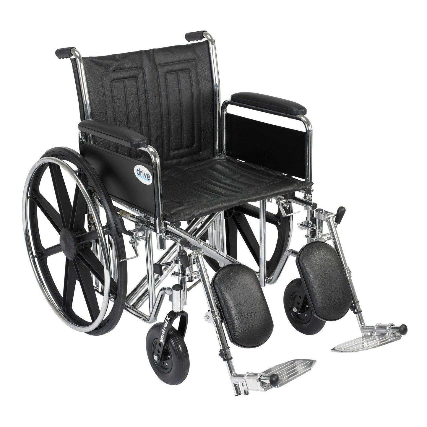 Drive Medical Sentra EC Heavy Duty Wheelchair - DM-STD20ECDFAHDSF