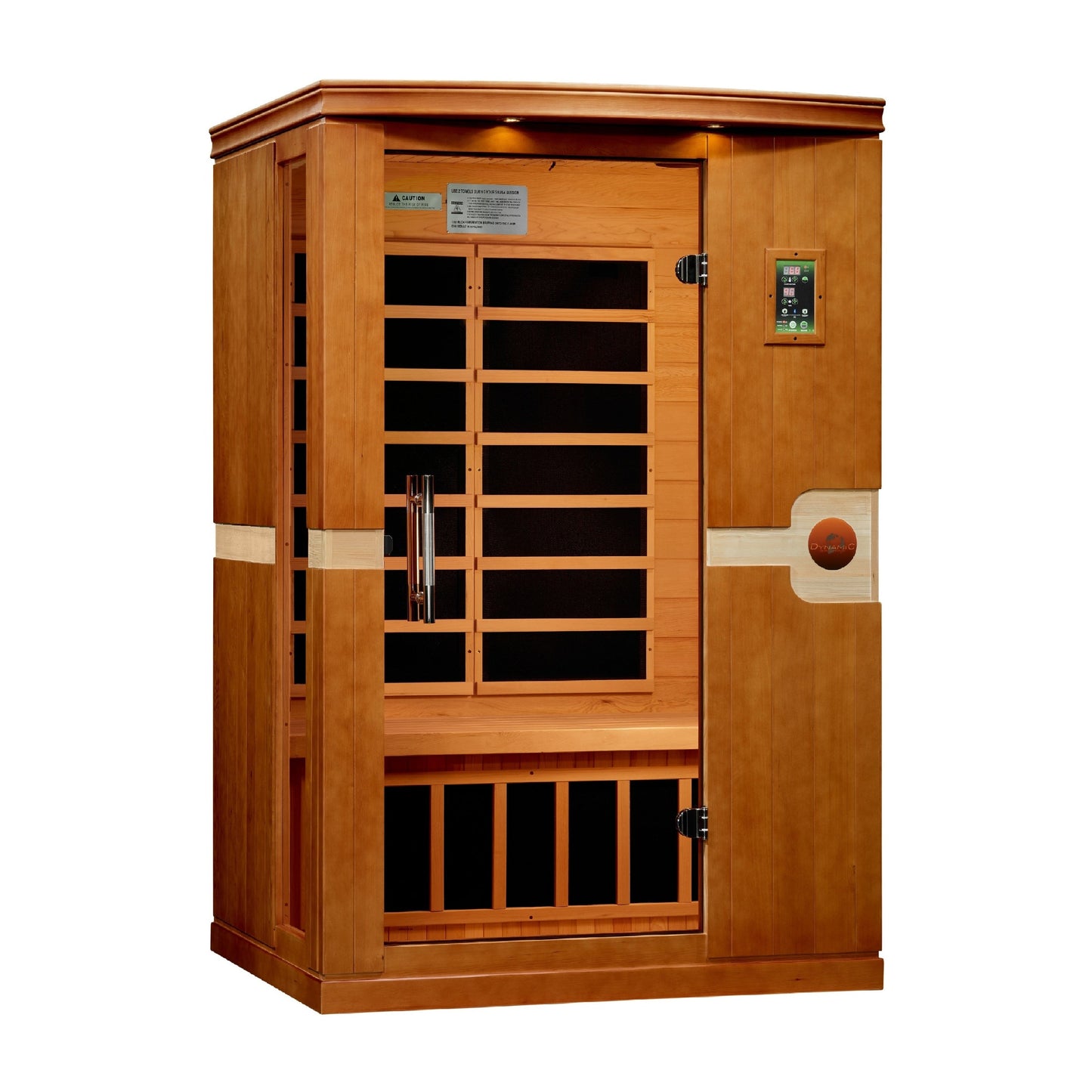 Golden Designs 2 Person Low EMF Far IR Sauna - DYN-6210-01