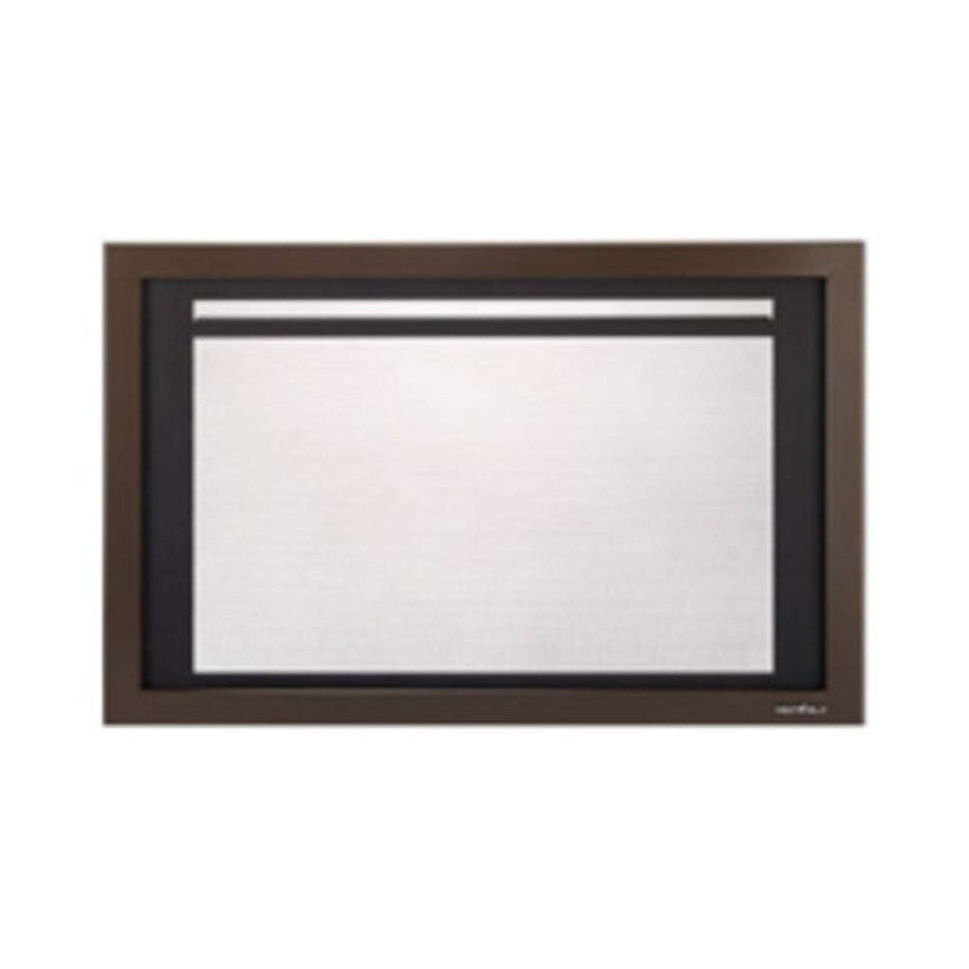 Heat & Glo Firescreen 25 Front (Supreme Insert) - FS-MI25-BK